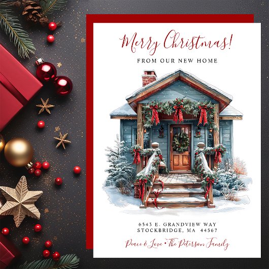 ハッピーホリデーズニューホームフロントドアムービング 案内状