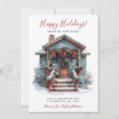 ハッピーホリデーズニューホームフロントドアムービング 案内状 (正面)