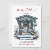 ハッピーホリデーズニューホームフロントドアムービング 案内状 (正面)