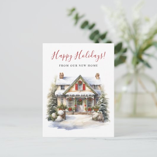 ハッピーホリデーズニューホームムービング 案内ポストカード (スタンド正面)