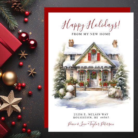 ハッピーホリデーズニューホームムービング 案内状