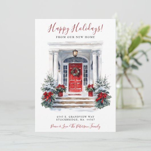 ハッピーホリデーズニューホームレッドドアムービング 案内状 (スタンド正面)