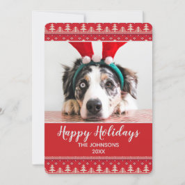 ハッピーホリデーズノルディックパターンフォト