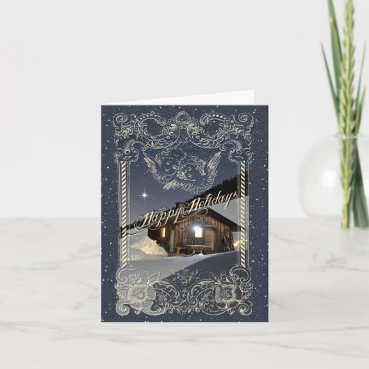 ハッピーホリデーズノーテカード シーズンカード (正面)