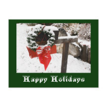 ハッピーホリデーズハガキ