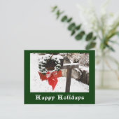 ハッピーホリデーズハガキ シーズンポストカード (スタンド正面)