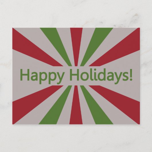 ハッピーホリデーズハガキ シーズンポストカード (正面)