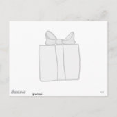 ハッピーホリデーズハガキ シーズンポストカード (裏面)