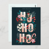 ハッピーホリデーズハガキ ポストカード (正面/裏面)