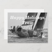 ハッピーホリデーズハガキ ポストカード (正面/裏面)