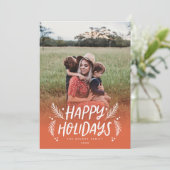 ハッピーホリデーズハンドドロッドパインベリー写真赤 シーズンカード (スタンド正面)