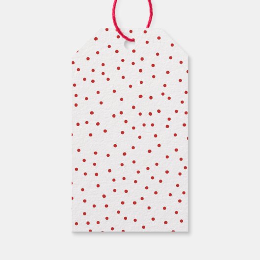 ハッピーホリデーズハンドレタードファミリーフォトカスタム ギフトタグ (裏面)