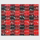 ハッピーホリデーズバッファロープレイドラッピング紙 ラッピングペーパー (フラット)