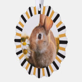 ハッピーホリデーズバニーラビット オーナメントカード (左)