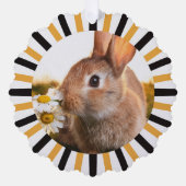 ハッピーホリデーズバニーラビット オーナメントカード (正面)