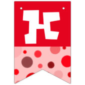 ハッピーホリデーズバンティンフラッグ バンティングフラッグ (第2の旗)