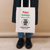 ハッピーホリデーズビジネスプロモーションクリスマスギフト トートバッグ