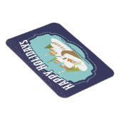 ハッピーホリデーズビジネス企業のカスタマ感謝していー マグネット (右側)