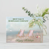 ハッピーホリデーズビーチウォーターカラービジネス シーズンカード (スタンド正面)