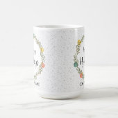 ハッピーホリデーズフェスティバルリース企業のギフト コーヒーマグカップ (中央)