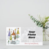 ハッピーホリデーズフォトカード シーズンカード (スタンド正面)