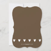 ハッピーホリデーズフォトホリデーカード |茶 シーズンカード (裏面)