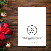 ハッピーホリデーズフォトロ企業のゴクリスマスカード