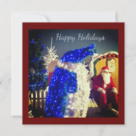 ハッピーホリデーズフラットカード