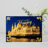 ハッピーホリデーズブダペストナイトタイムポゾン 箔シーズンカード (立ち正面)