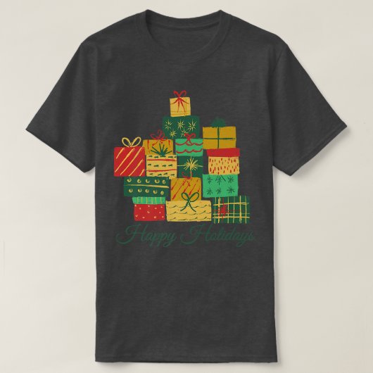 ハッピーホリデーズプレミアムTシャツ Tシャツ (デザイン正面)