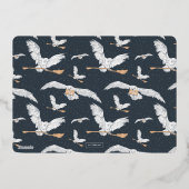 ハッピーホリデーズヘドウィッグ配信 |家族の写真カード 箔シーズンカード (裏面)