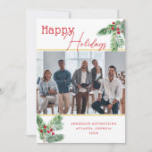 ハッピーホリデーズベリーブランチ写真事業 シーズンカード (正面)