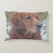 ハッピーホリデーズペット枕 アクセントクッション (裏面)