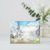 ハッピーホリデーズペンシルのペイニングカード シーズンポストカード (スタンド正面)