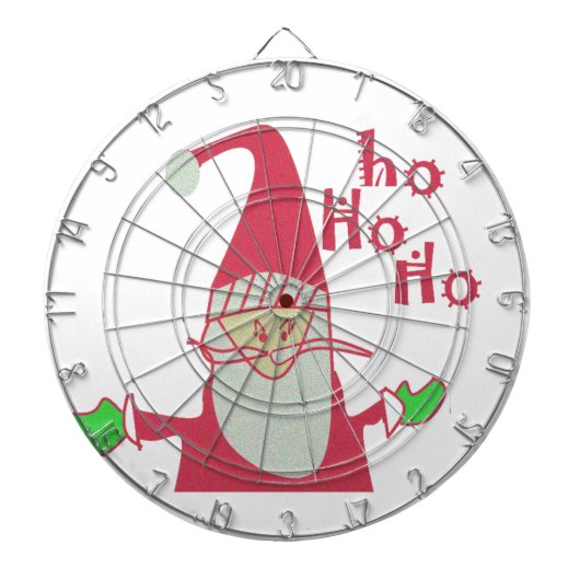 ハッピーホリデーズホホホホホメリークリスマス ダーツボード (正面)