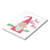 ハッピーホリデーズホホホホホメリークリスマス ノートパッド (回転)