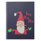 ハッピーホリデーズホホホホホメリークリスマス ノートブック (正面)