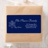 ハッピーホリデーズホリデイ住所 シール (インサイチュ)