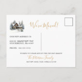 ハッピーホリデーズホーム素朴ムービング 案内ポストカード