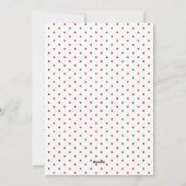 ハッピーホリデーズボウ水玉模様 シーズンカード (裏面)