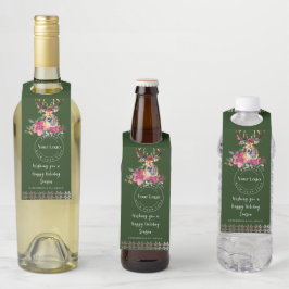 ハッピーホリデーズボホクライアン企業のトギフト ボトルネックタグ