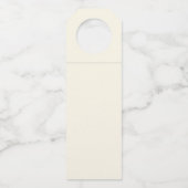 ハッピーホリデーズボホクライアン企業のトギフト ボトルネックタグ (裏面)