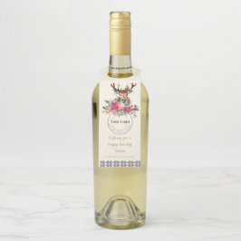 ハッピーホリデーズボホクライアン企業のトギフト ボトルネックタグ