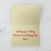 ハッピーホリデーズボールツリーオーナメントオンブランチ シーズンカード (内部)