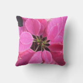 ハッピーホリデーズポインセチア クッション (裏面)