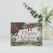 ハッピーホリデーズポストカード シーズンポストカード (スタンド正面)