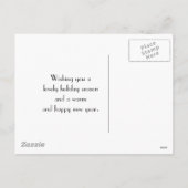 ハッピーホリデーズポストカード シーズンポストカード (裏面)