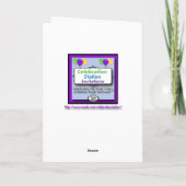 ハッピーホリデーズポーラーベアペンギングリーティングカード シーズンカード (裏面)