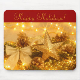 ハッピーホリデーズマウスパッド マウスパッド