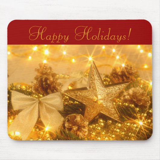 ハッピーホリデーズマウスパッド マウスパッド (正面)